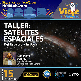 Viaje al Universo - Satélites espaciales del espacio a la boca