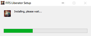 screenshot of the installation process in windows
