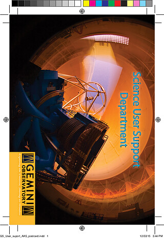 Postcard for Science User Support Department
