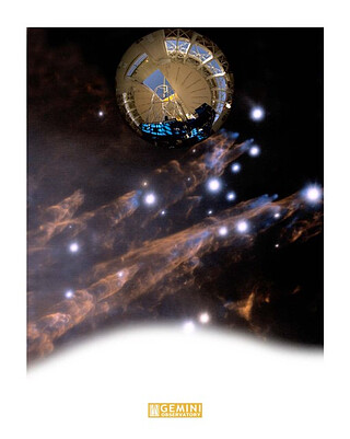 Printed Poster: Bullets of Orion Montage