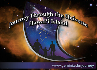Sticker: Journey Through the Universe Hawai'i Island